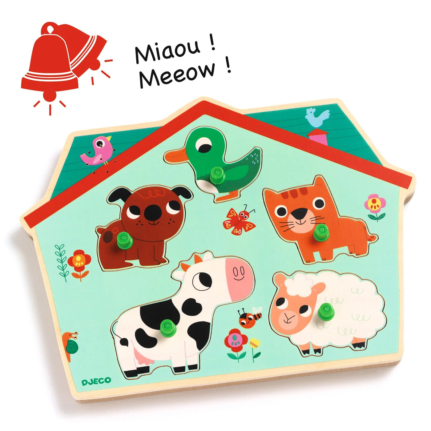 Djeco Ouaf Woof Sound Puzzle