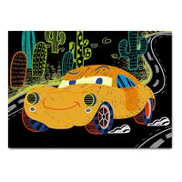 Avenir Cars Mini Scratch Book