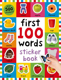 Priddy Books First 100 Words Sticker Book