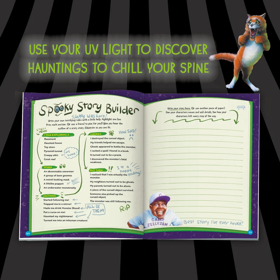 KLUTZ Goosebumps Haunted Ink Activity Book