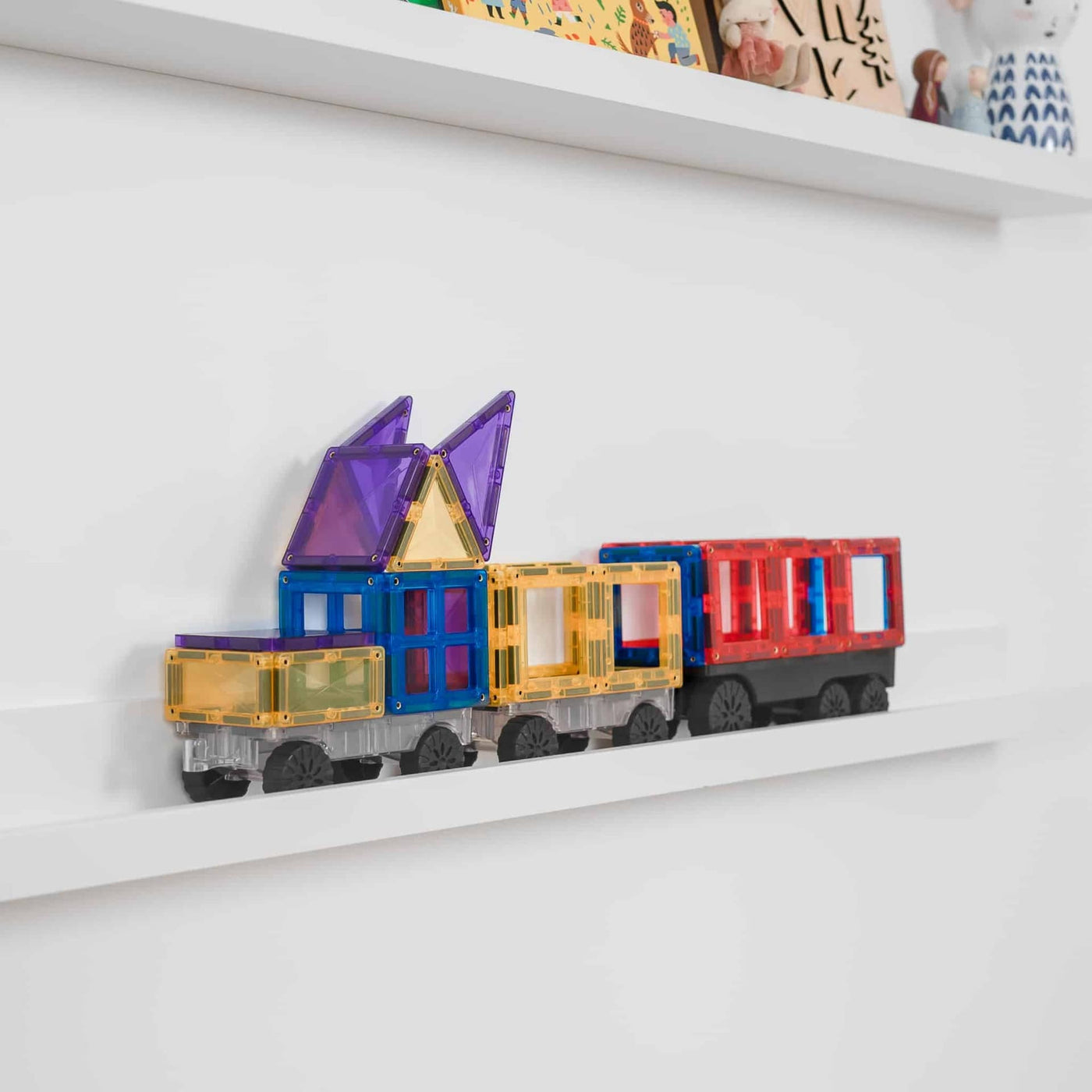 CONNETIX Rainbow Transport Pack, 50 Pieces