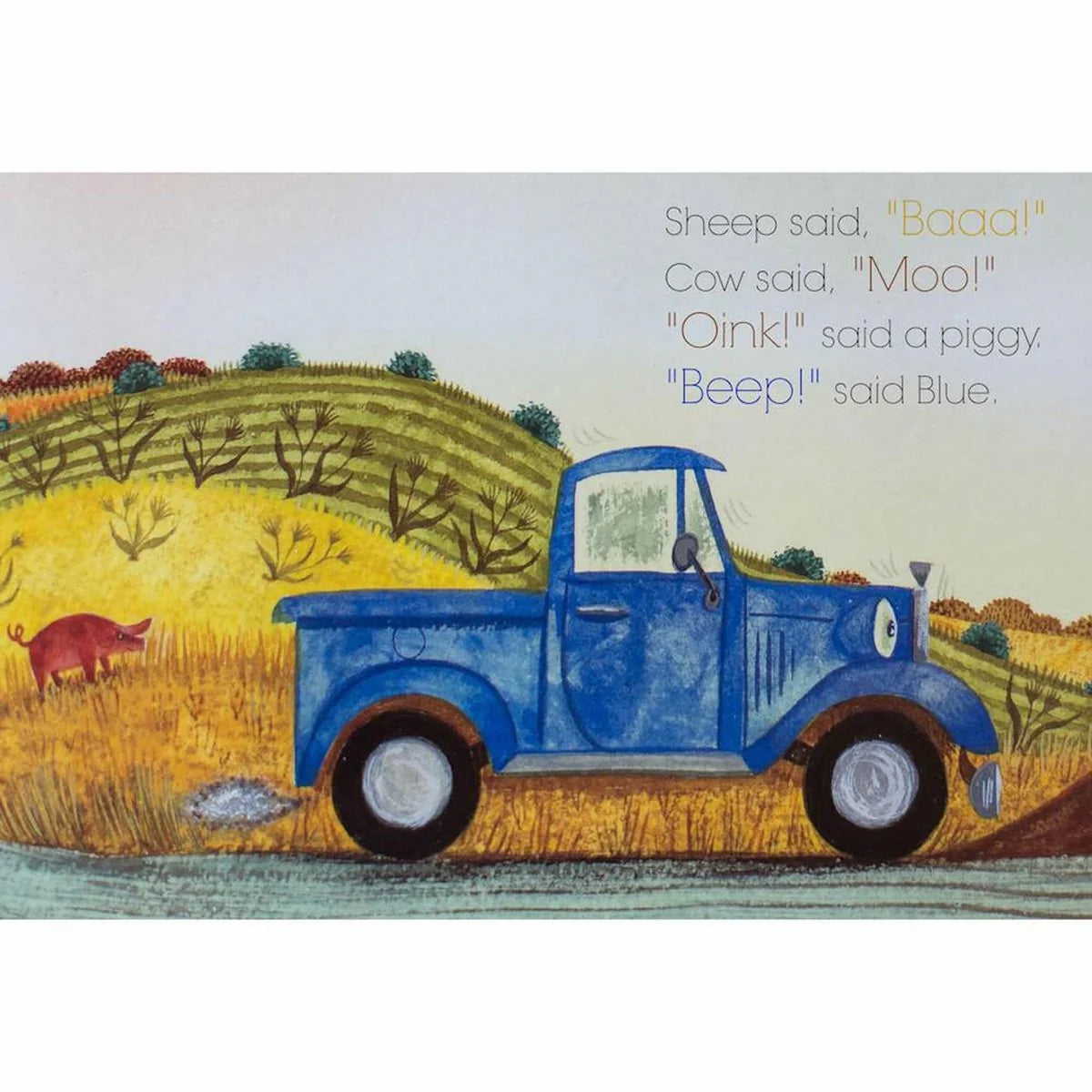 Little Blue Truck Board Book