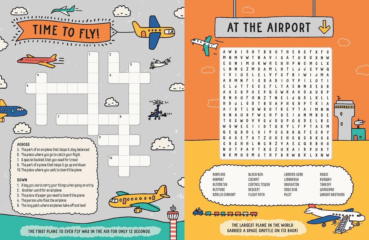 Lonely Planet Kids The Big Book Of Airplane Activities