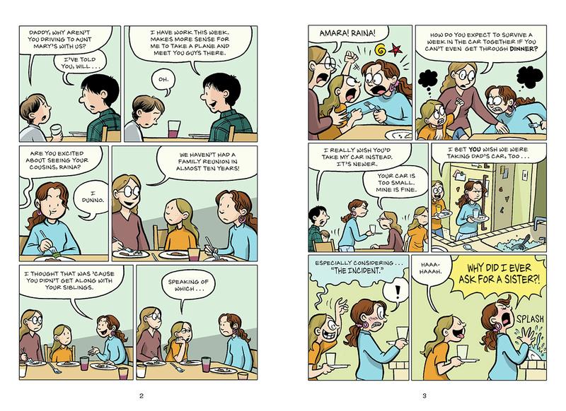 Raina Telgemeier Sisters