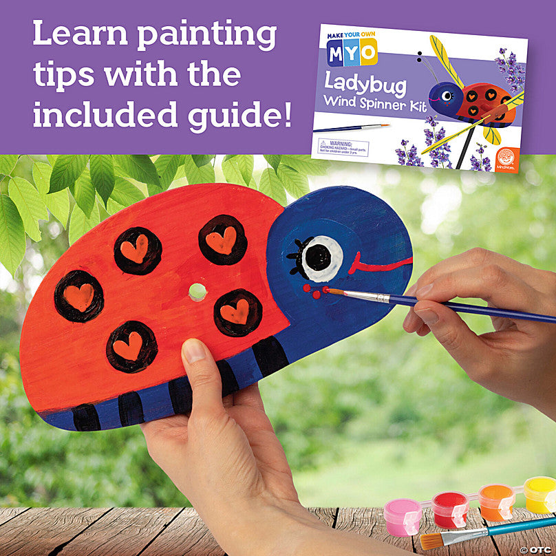 MindWare Ladybug Wind Spinner Kit