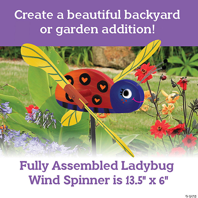 MindWare Ladybug Wind Spinner Kit