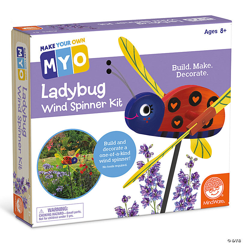 MindWare Ladybug Wind Spinner Kit
