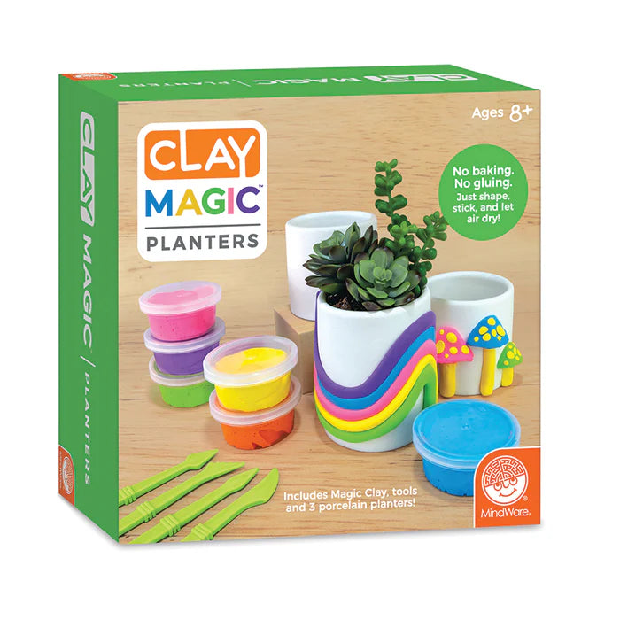 MindWear Clay Magic Planters