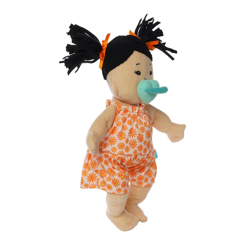 Baby Stella Beige With Black Ponytails