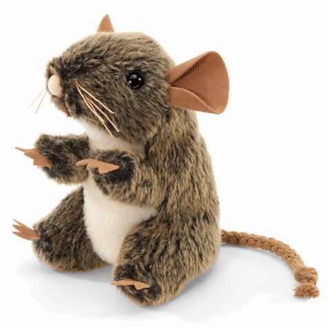 Folkmanis Mini Brown Finger Puppet