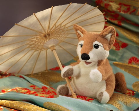 Folkmanis Shiba Inu Puppy Puppet