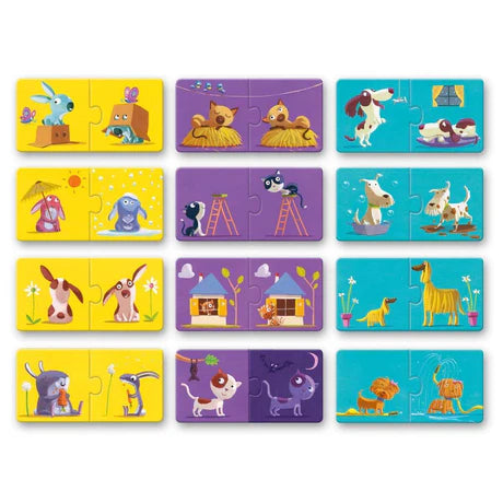 Djeco Opposites Puzzle Duo