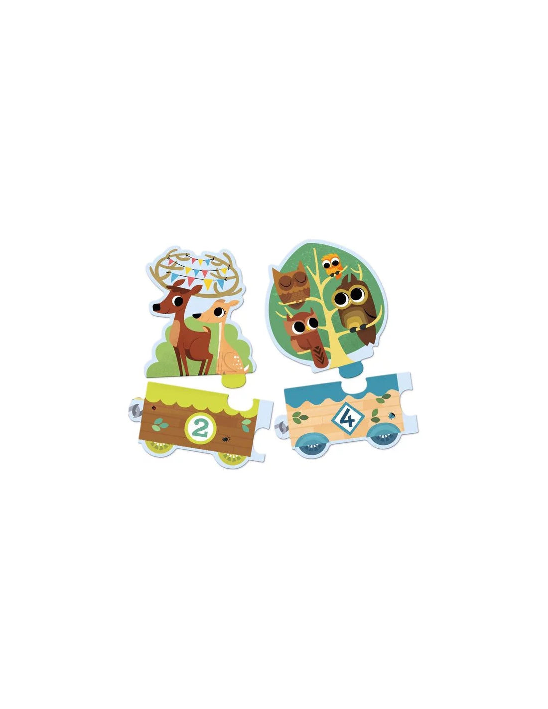 Djeco I Count Puzzle Duo