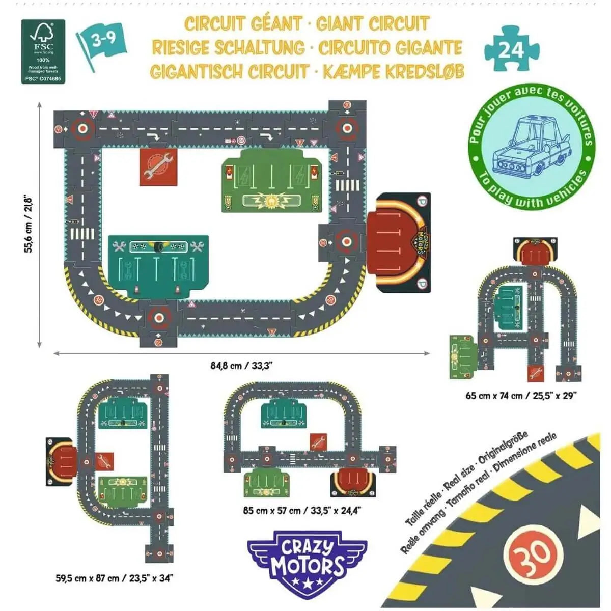 Crazy Motors City Circuit