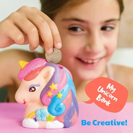4M Glitter Unicorn Bank