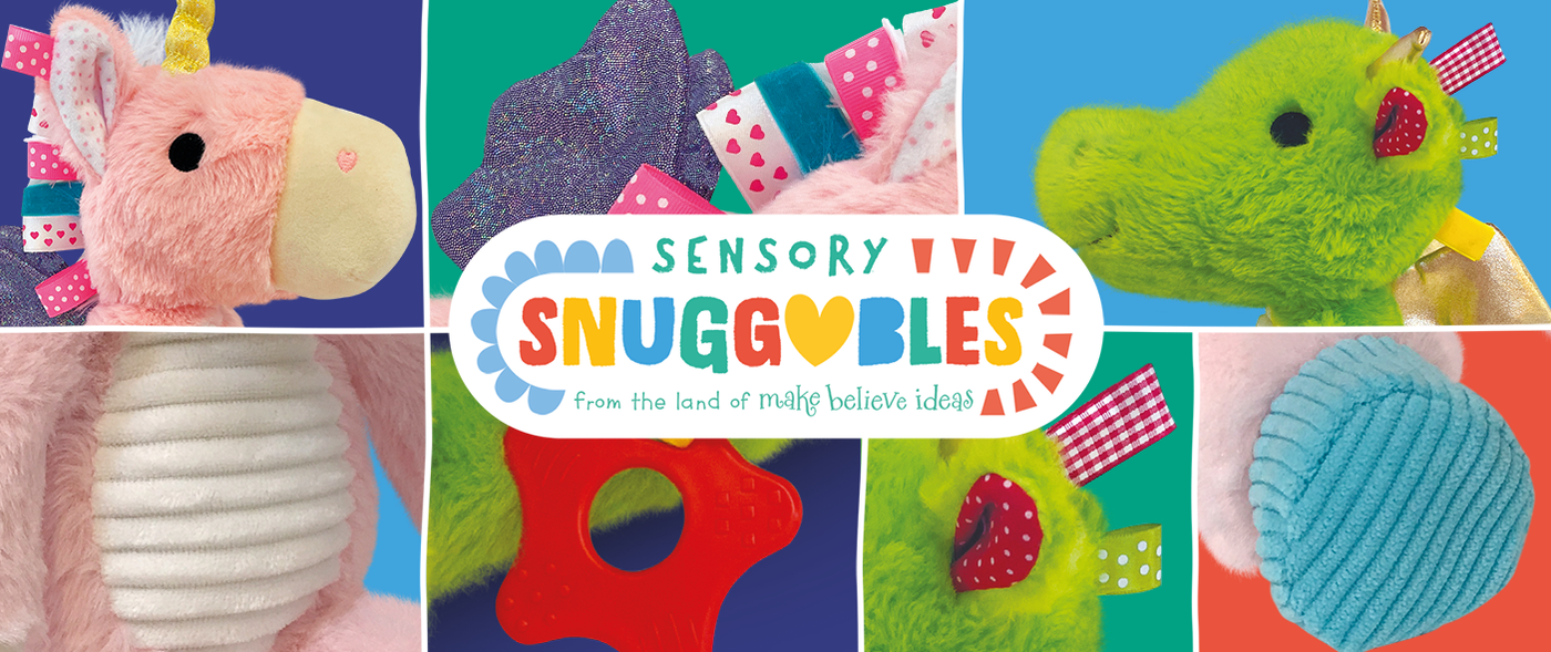 Make Belive Ideas Sensory Snuggable Bunny