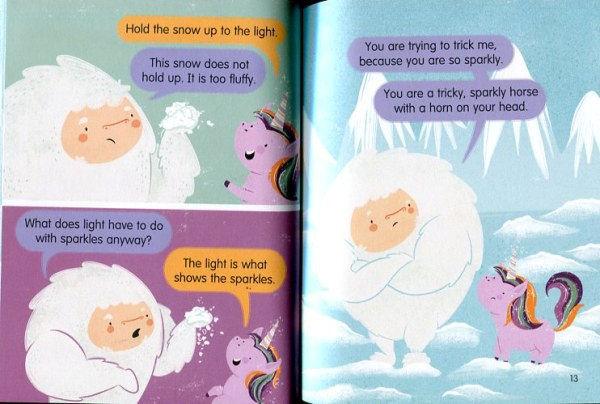 Acorn Reader Unicorn And Yeti - Sparkly New Friends