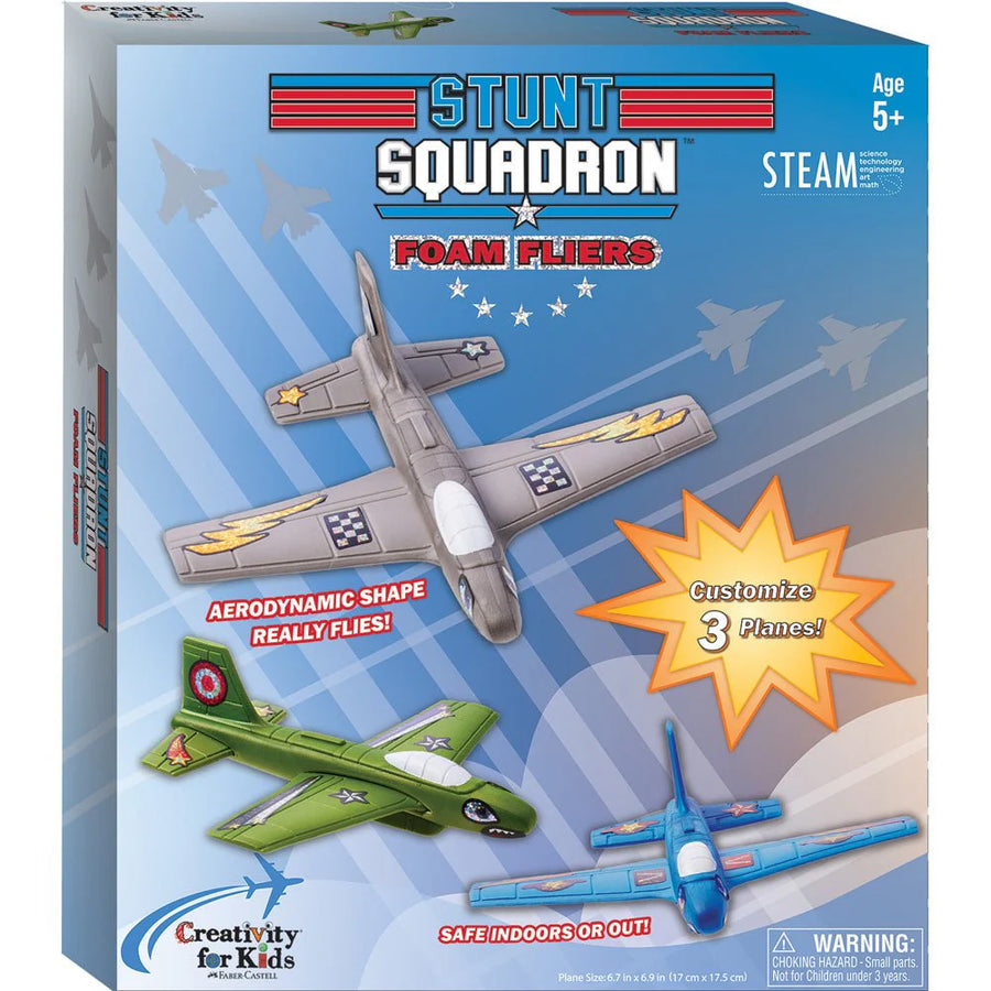 Creativity For Kids Stunt Squadron Foam Flyers