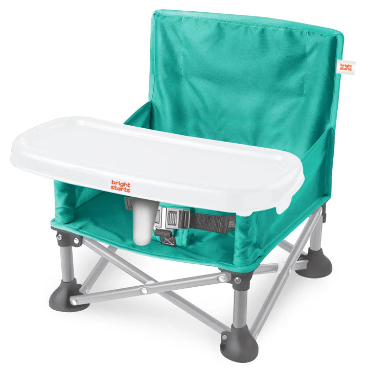 Bright Starts Pop 'N Sit Portable Booster Seat - Teal