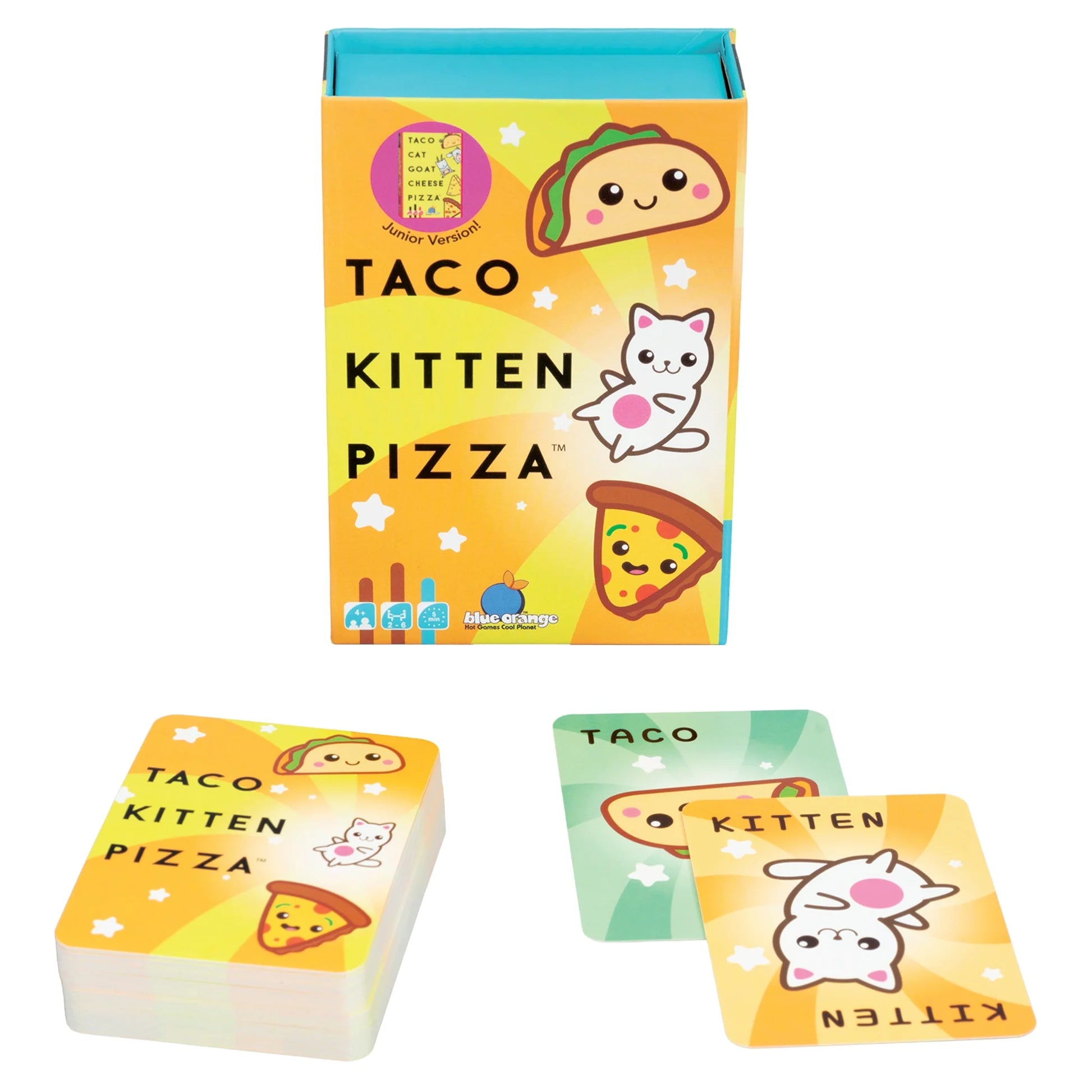 Blue Orange Taco Kitten Pizza