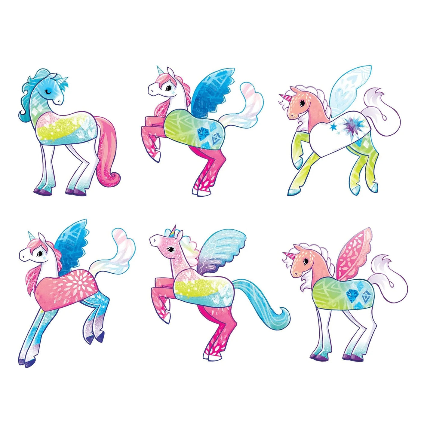 Mudpuppy Unicorn Magic Magnetic Build